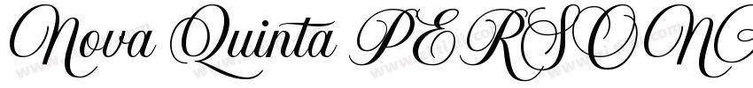 Nova Quinta PERSONAL字体转换